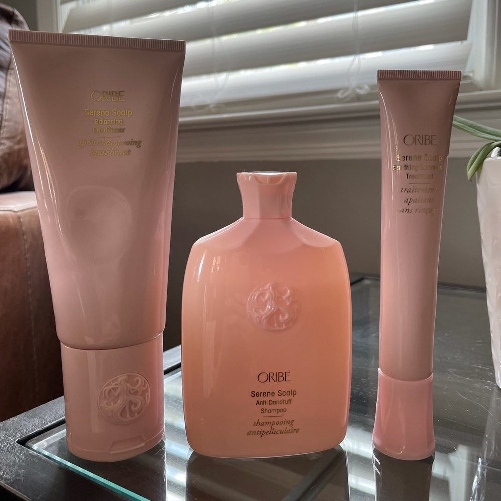 Oribe serene scalp hair care set